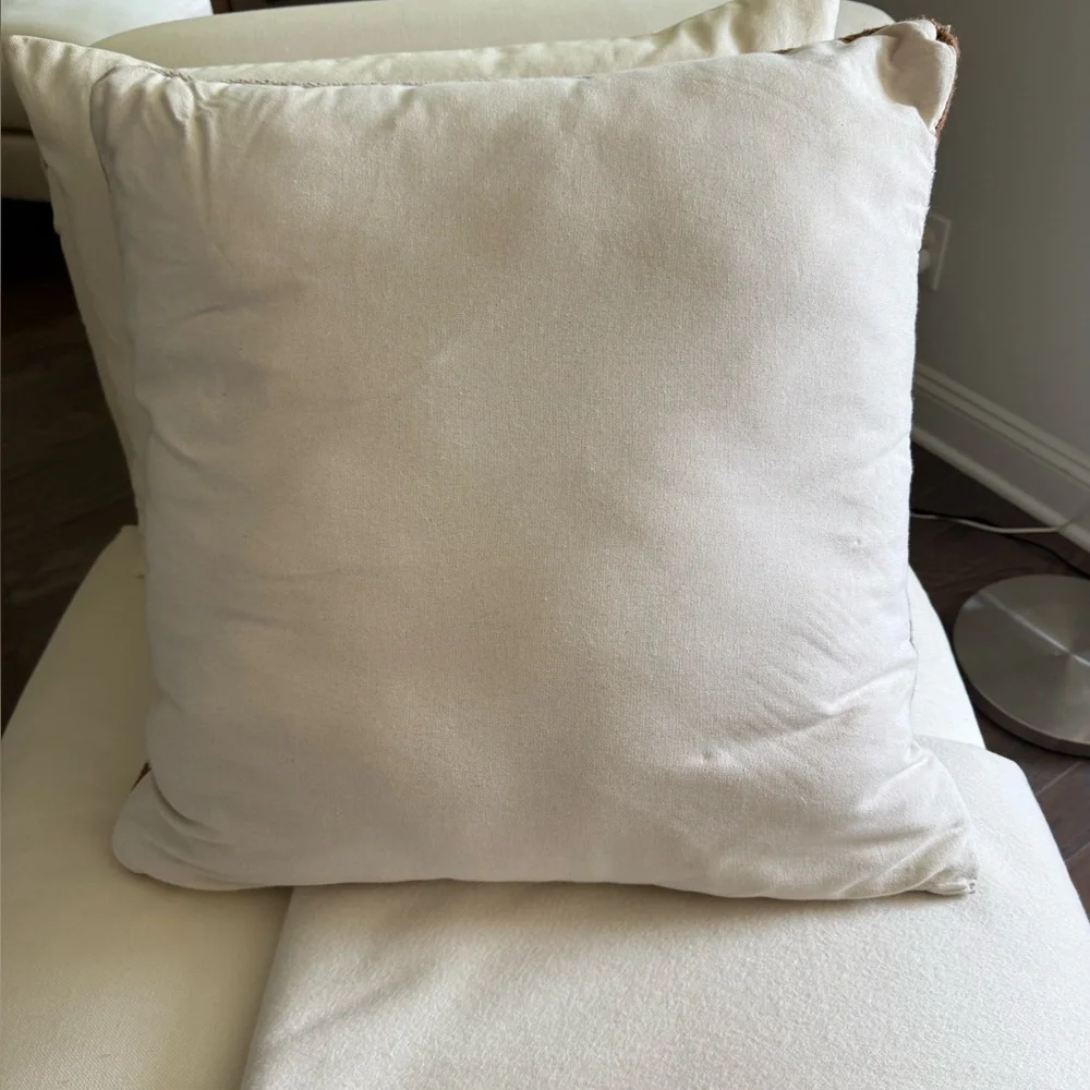 Threshold Oversized Blocked Woven Square Throw Pillow 24x24